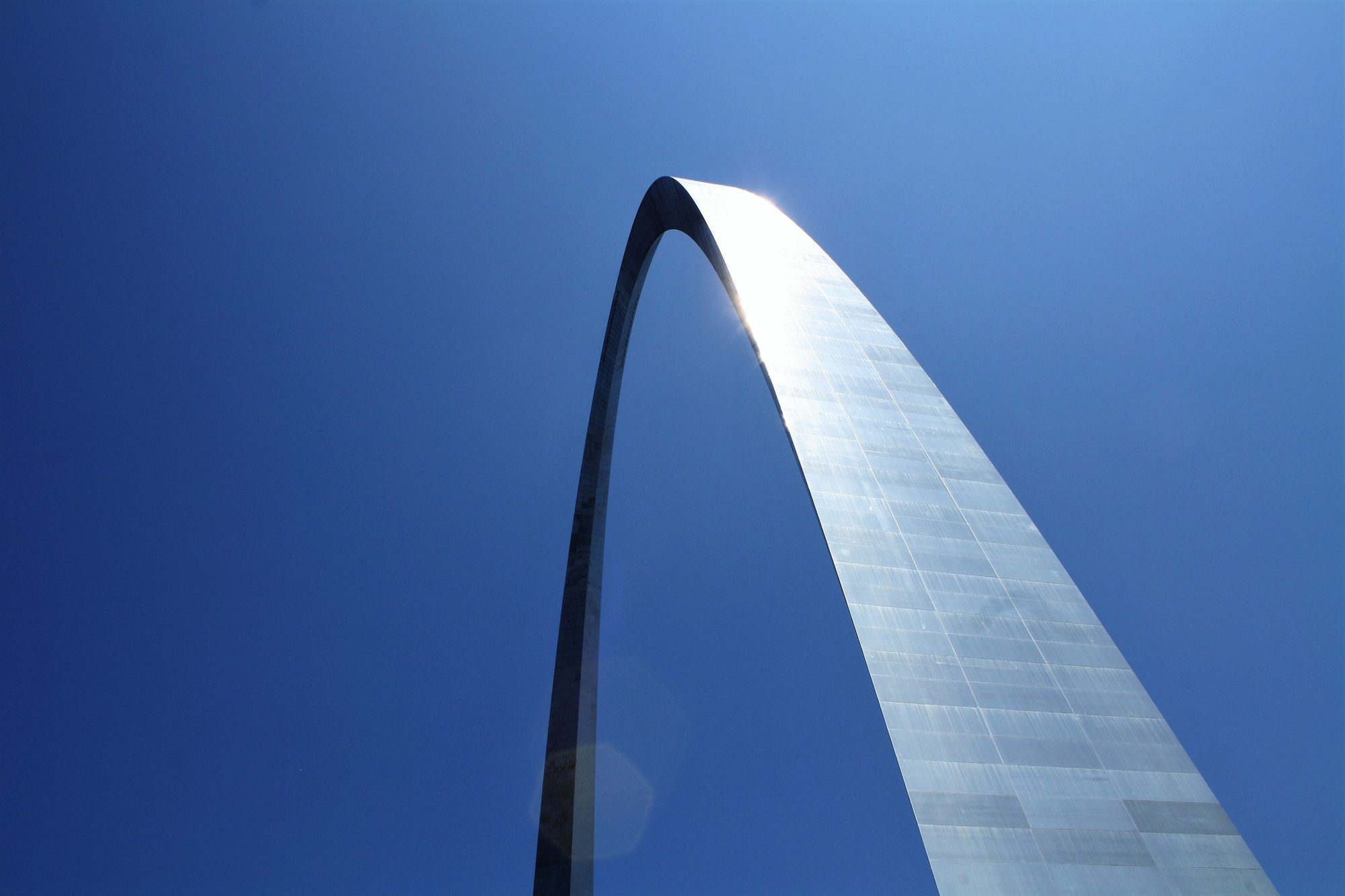 The Gateway Arch in St. Louis, Missouri