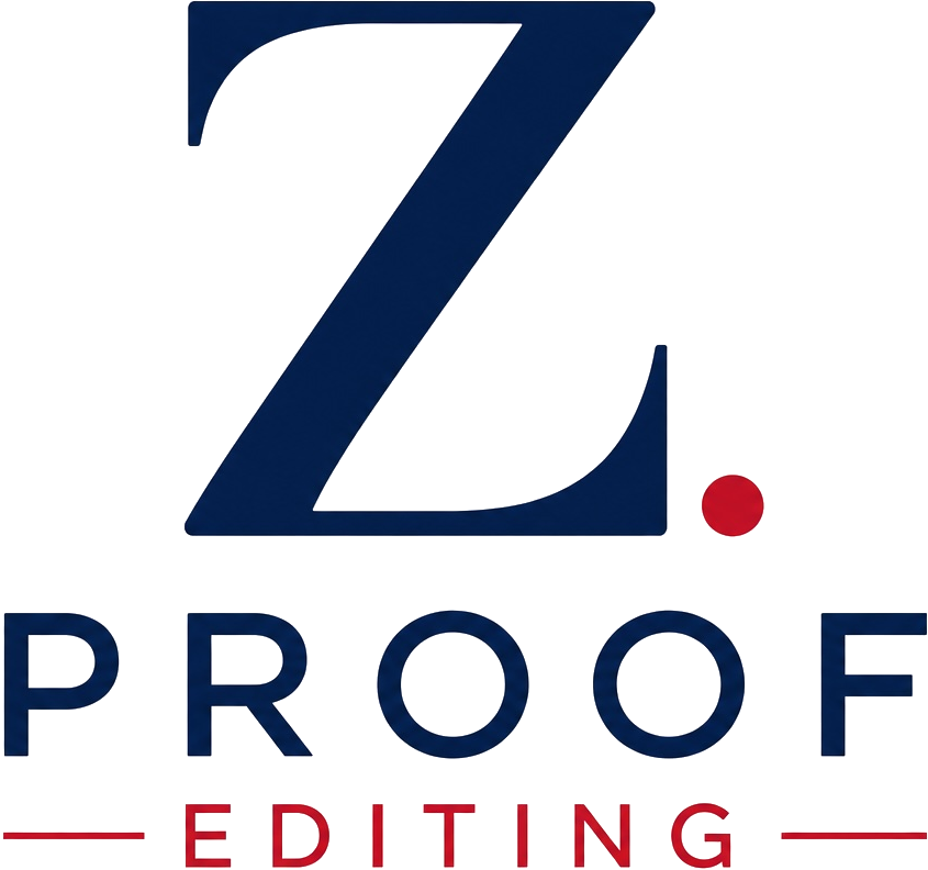 Z Proof Editing logo